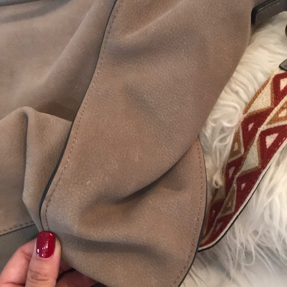 Vince Camuto Leather Tote Bag - Rosa - Picture 7 of 7